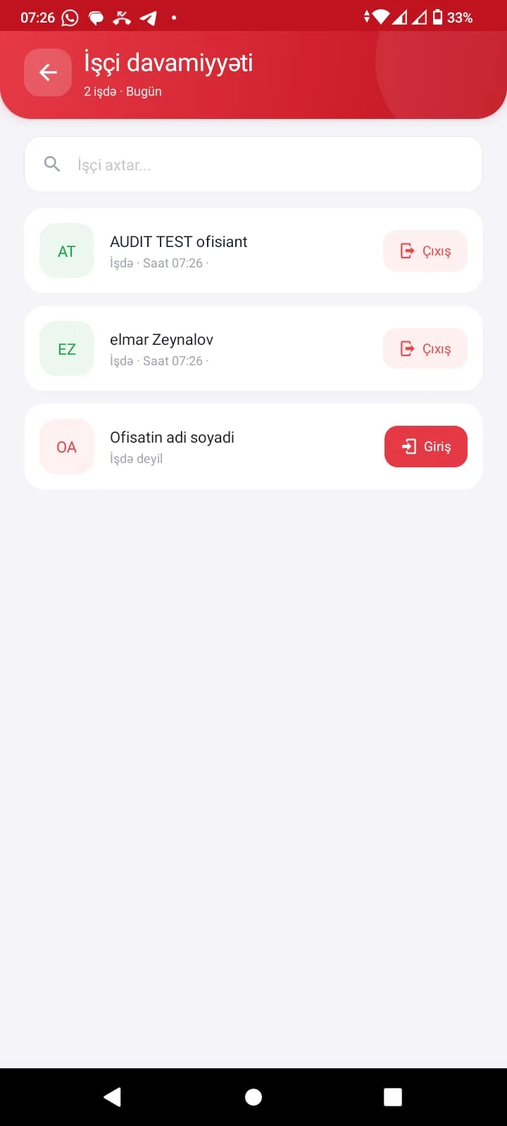 Davamiyyət qeydiyyatı — Posveo